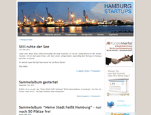Tablet Screenshot of hamburg-startups.de