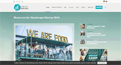 Desktop Screenshot of hamburg-startups.net