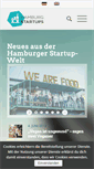 Mobile Screenshot of hamburg-startups.net